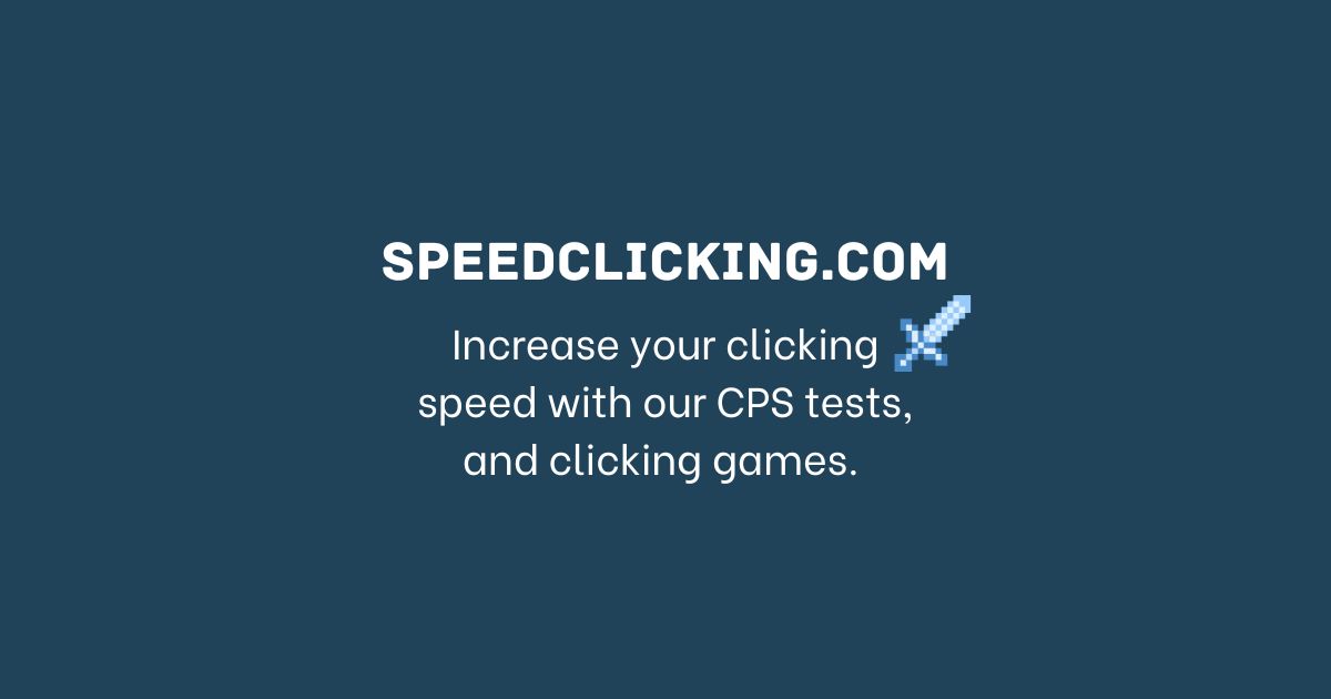 Double Click Test: Learn How Fast You Click 